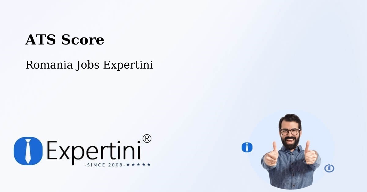 Resume ATS Score & Job Description Match Tool – Comuna Bilca - Romania Jobs Expertini